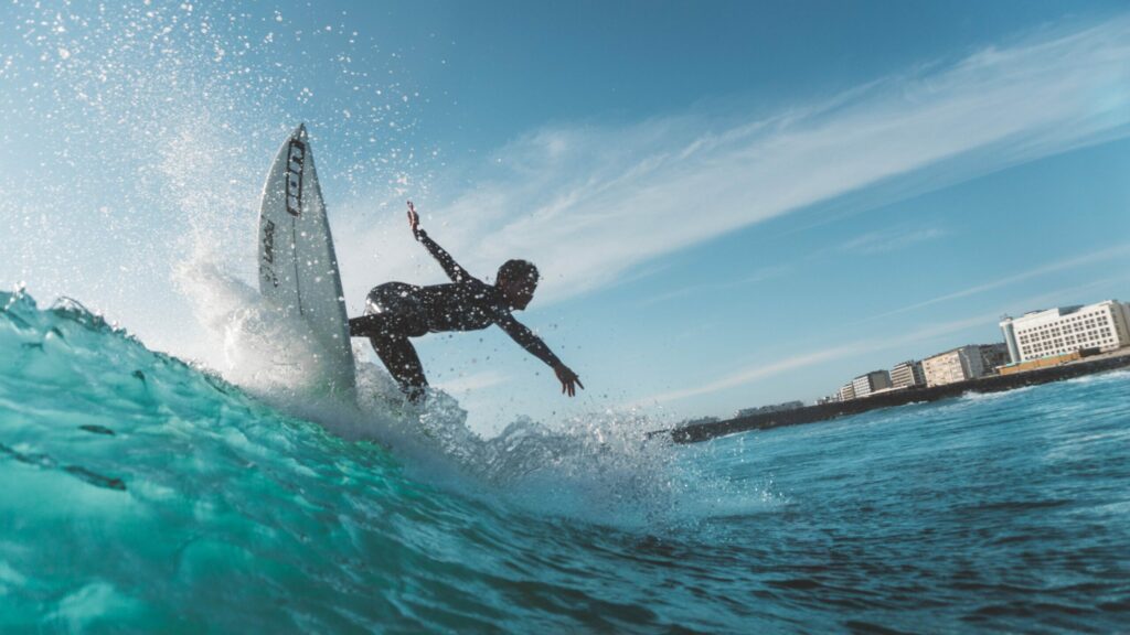 surfing