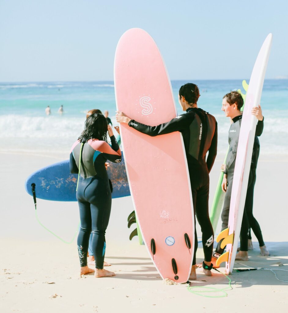 surfing in Holland