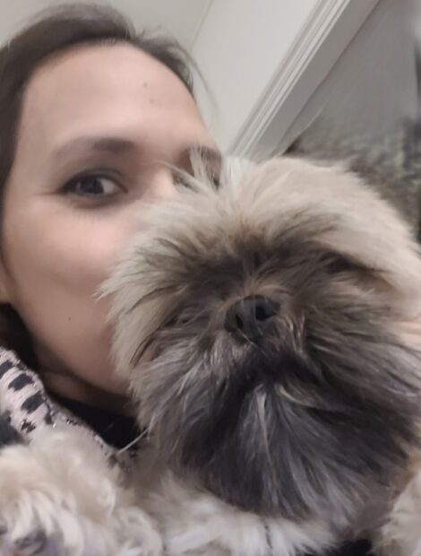 How a Lost Dog Helped Me Connect With My Dutch Neighbourhood. Elizabeth and her dog Salsa.